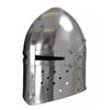 Medieval Knight Crusader Helmet Sugar Loaf Role Play Larp Costume Halloween Item