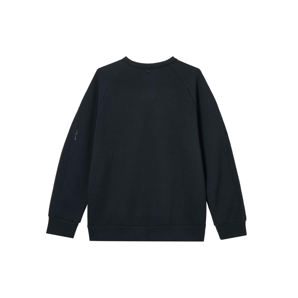 Nike Dri-Fit 24.7 Series Casual Simple Round Neck Long Sleeve Sweatshirt Men sweatshirt Black Dark-Smoke-Svetlo HQ6965-010