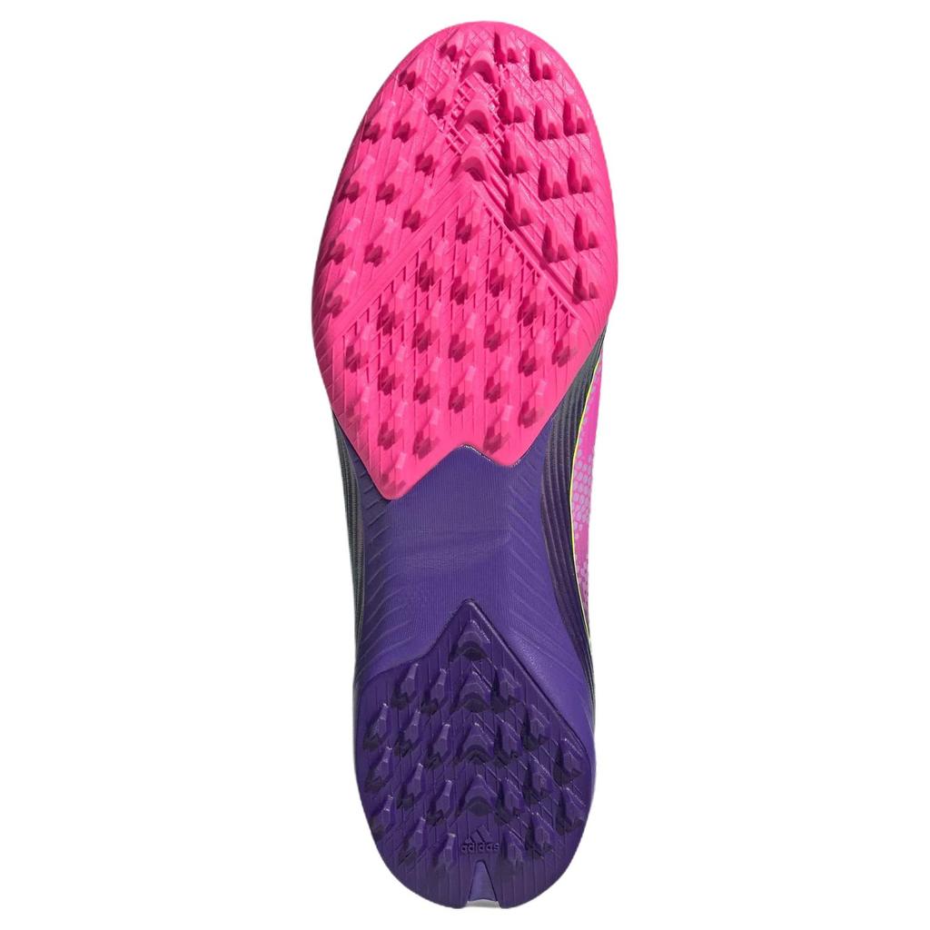 Adidas Lamine Yamal X F50 League Classic Comfortable Soccer Shoes Women Soccer Shoes Purple JQ9733