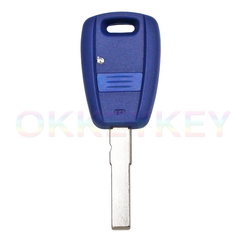 Ecusells 1 Button Remote Car Key Fob 433MHz with ID48 Chip for Fiat Doblo Albea Palio Punto 2005 2006 2007 2008 P/N: 71744151