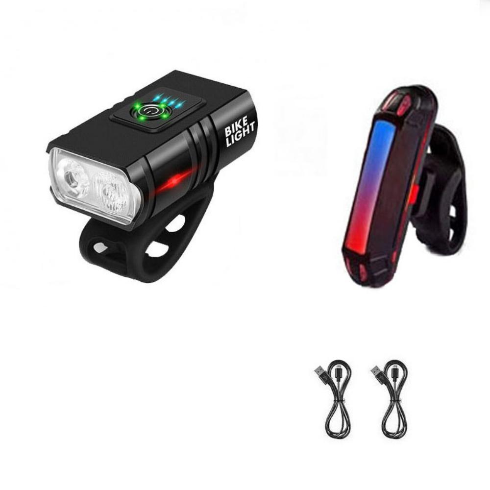 Smart Sensor LED Bike Front Light Bright Light Bicycle Front Lamp Night Riding