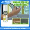 Спрей для чистки окон JUE-FISH. Мощное средство для обеззараживания и удаления накипи, средство для очистки масляных пятен, яркая пена.
