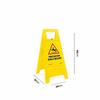 Panneau de Précaution - Normaluz - RD30070 - Sol Mouillé - Plastique - 62 cm - Jaune