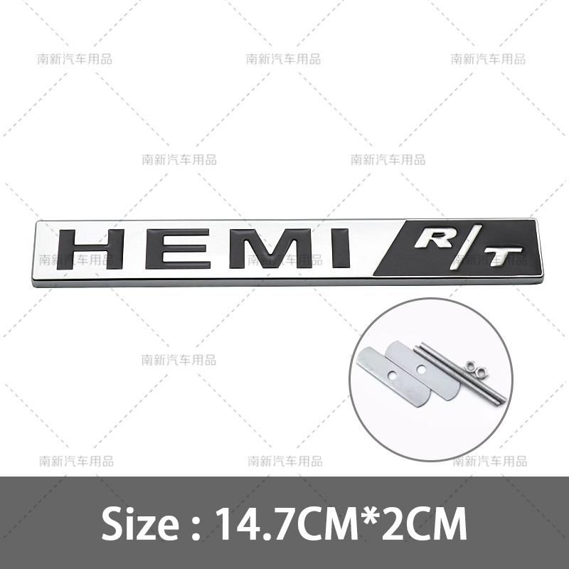 Металлические 3D наклейки на автомобиль Hemi, значок-эмблема на решетку радиатора, наклейка на задний багажник для Charger SRT SXT Durango Caliber Journey Caravan Ram Viper
