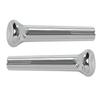 2 шт. Серебристые штифты ручки блокировки двери для старых Chevrolet Buick Pontiac 1971-1988 IN6728Z