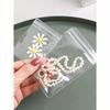 10pcs Small Plastic Bags, Mini Bags, Transparent Plastic Jewelry Zipper Bags, Reusable Plastic Bags for Modern Transparent Portable Home Jewelry Bags