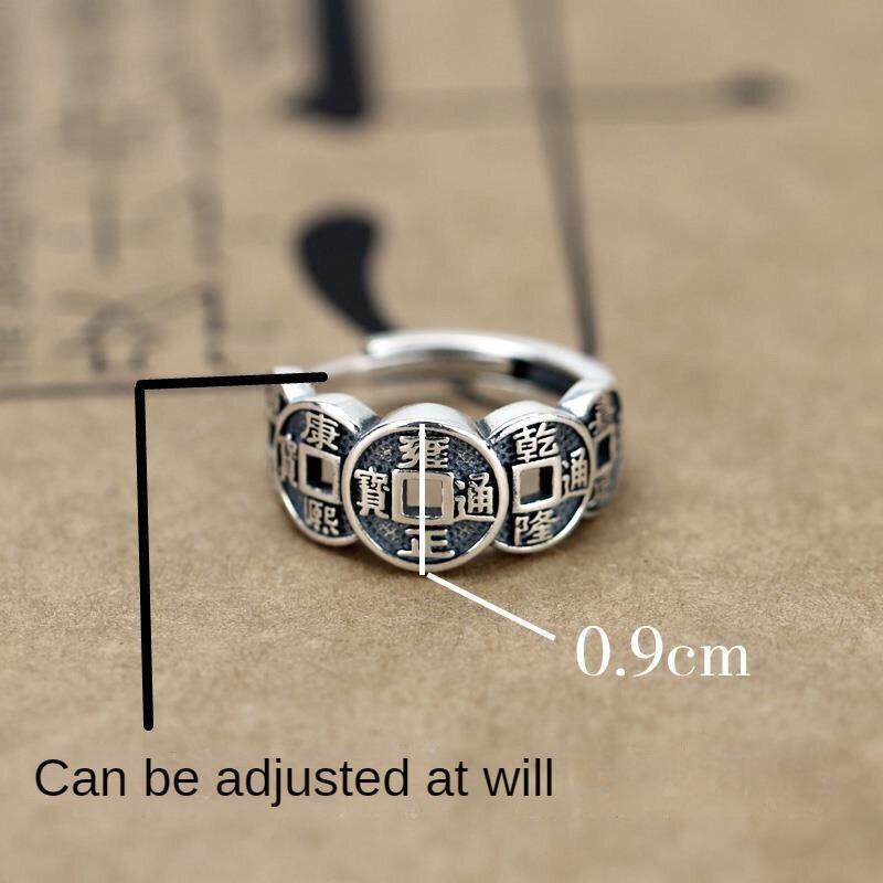 Кольцо Lucky Transfer Five Emperors, унисекс, кольцо со счетами