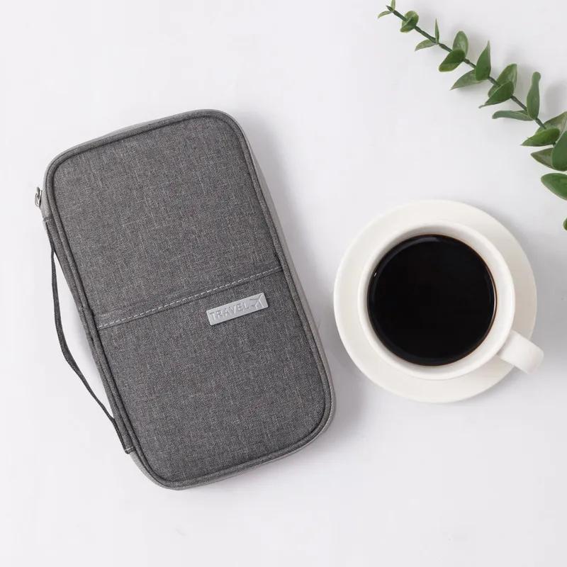 1 шт. Портативная дорожная сумка для самолета, водонепроницаемая, высококачественная, деловая, паспортная сумка, многофункциональное катионное хранилище документов