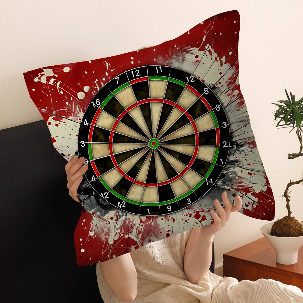 Playroom Dart Cushion Cover Car Throw Pillow Case For Sofa Car Christmas Gift xcm xcm