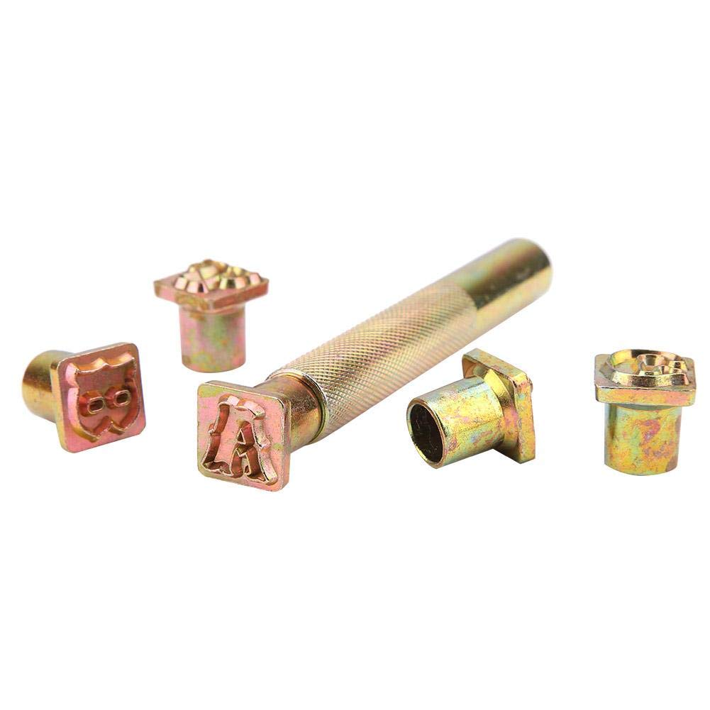 13 мм Металлический штамп Штамповка Набор для штамповки для кожаных изделий Пуансон, Алфавит, Пуансон,