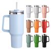 40oz Stainless Steel Insulated Water Bottle With Handle Drinking Cups Keeps Cold Tumbler With Lid Straw Mug for Summer Outdoor