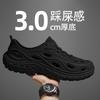 Hole Shoes Thick Heel Men's New Summer Wear Sports Deodorant Non-slip Eva Thickened Bottom Cool Slippers Men