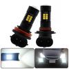 Universal Fog Light Car Tail Lights Turn Signal Reverse Brake Lamp R5W 3030 Bulb Automobiles Headlight H4/H7/H8/H16/9006 1200Lm