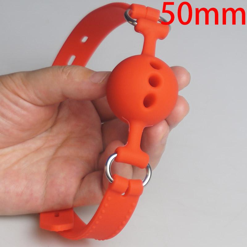 Medical Silicone Gag Ball,Breathable Mouth Gags BDSM Harness,Submissive Slave Bondage Resraints,Sex Toys Games for Couple