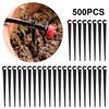 500Pcs Drip Irrigation Support Stakes for 1/4 Inch Hose Durable Garden Ground Rods for Efficient Watering Systems