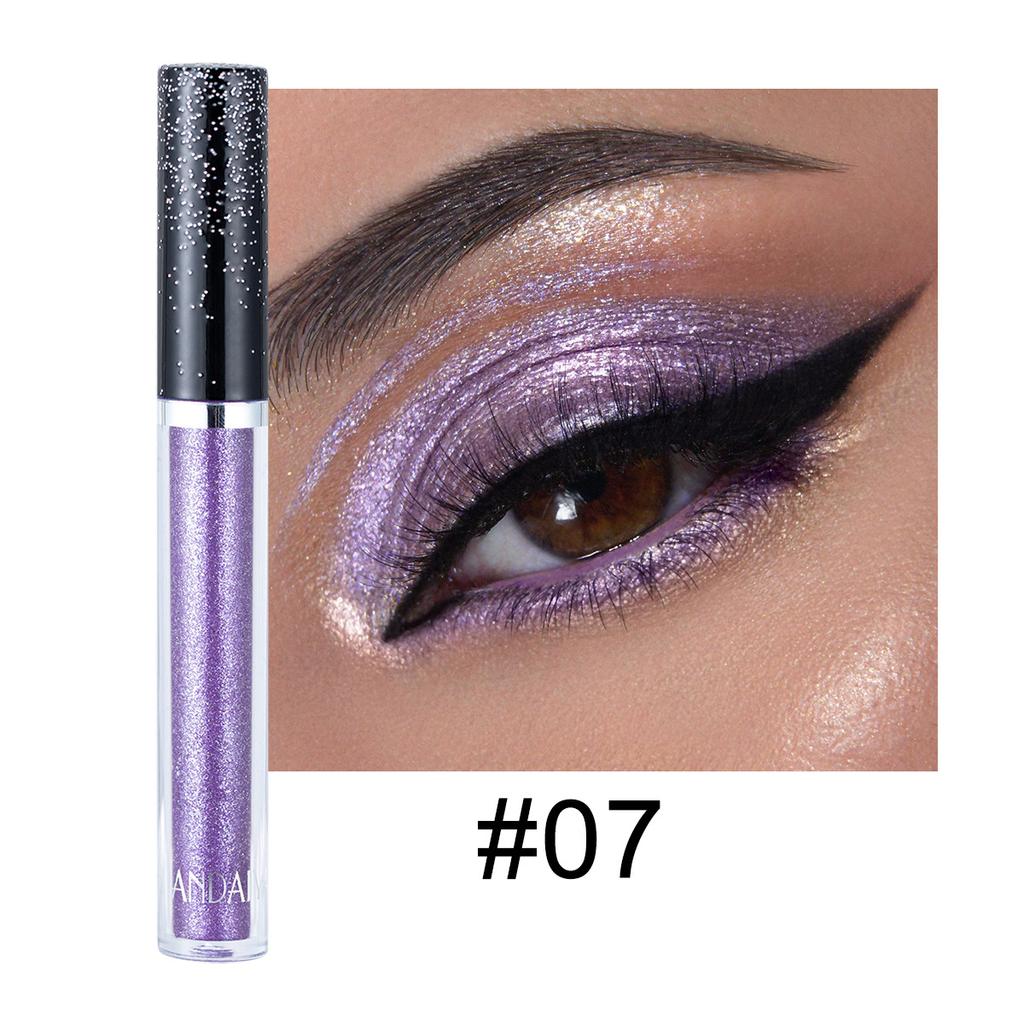 HANDAIYAN 12 Color Single Diamond Liquid Eye Shadow Psychedelic Pearl Shiny Eye Shadow Lying Silkworm Tear Makeup