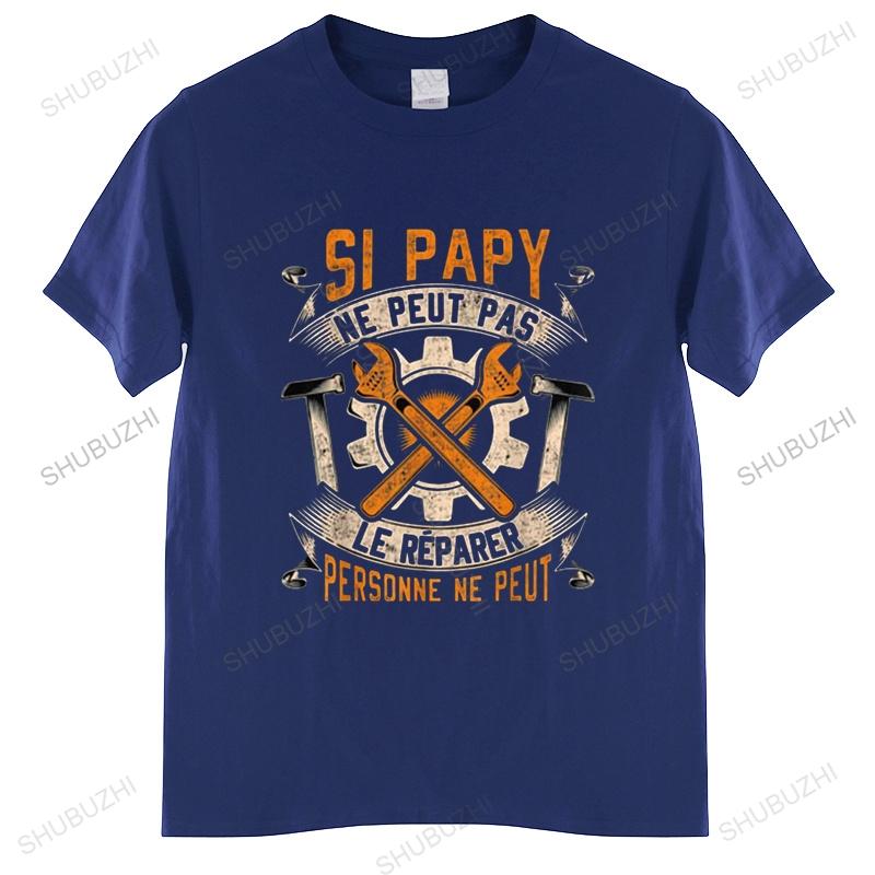 If Grandpa Cant Repair It No One Can T Shirt Best Gift For Grandpa Cotton Soft Lovely Tee Tops