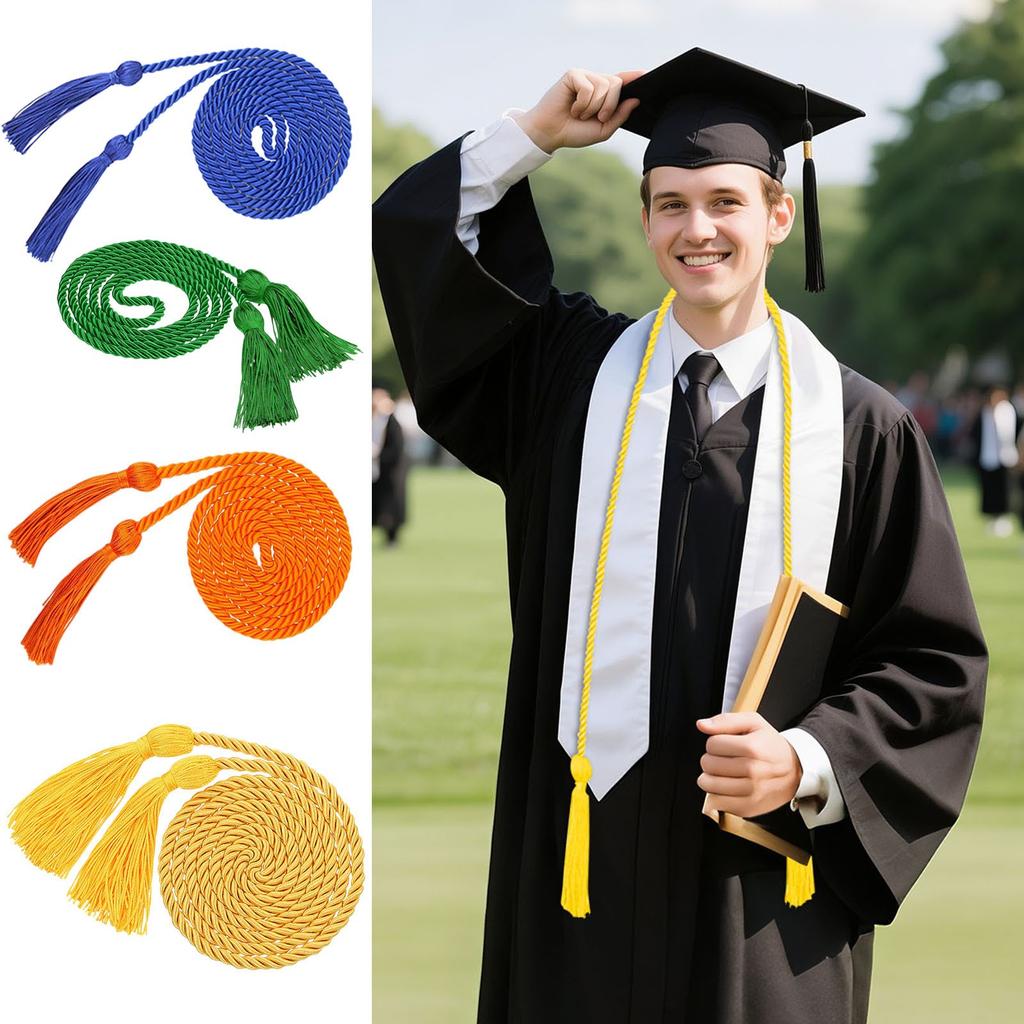Выпускной Одиночный Выпускной Почетный Канат Декоративная Витая Веревка