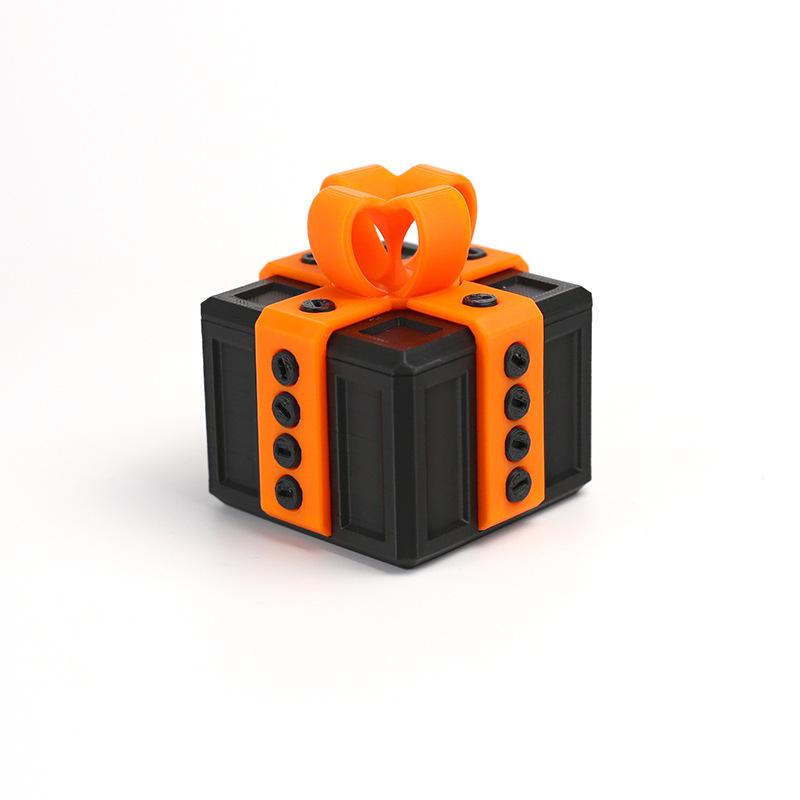 New Annoying Gift Box Prank Screw Creative 3D Printed Boxed Annoyance Gift Box Fun Quirky Toys Children Adults Holiday Toy Gifts