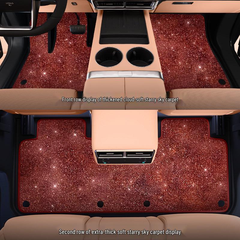 Аксессуары для интерьера BYD D9: Плед "Звездное небо" Напольные коврики