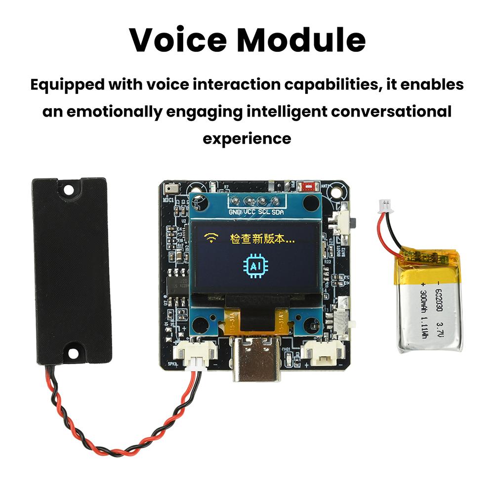 ESP32-C3 0.96-Inch Screen Development Board Ai Dialogue Voice Module Supports Integration With Intelligent Ai Large Models