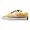 Converse Кеды Star Player 76 Puff Мягкие и Удобные Нескользящие Прочные Низкие Кроссовки для Мужчин и Женщин Желтого Цвета