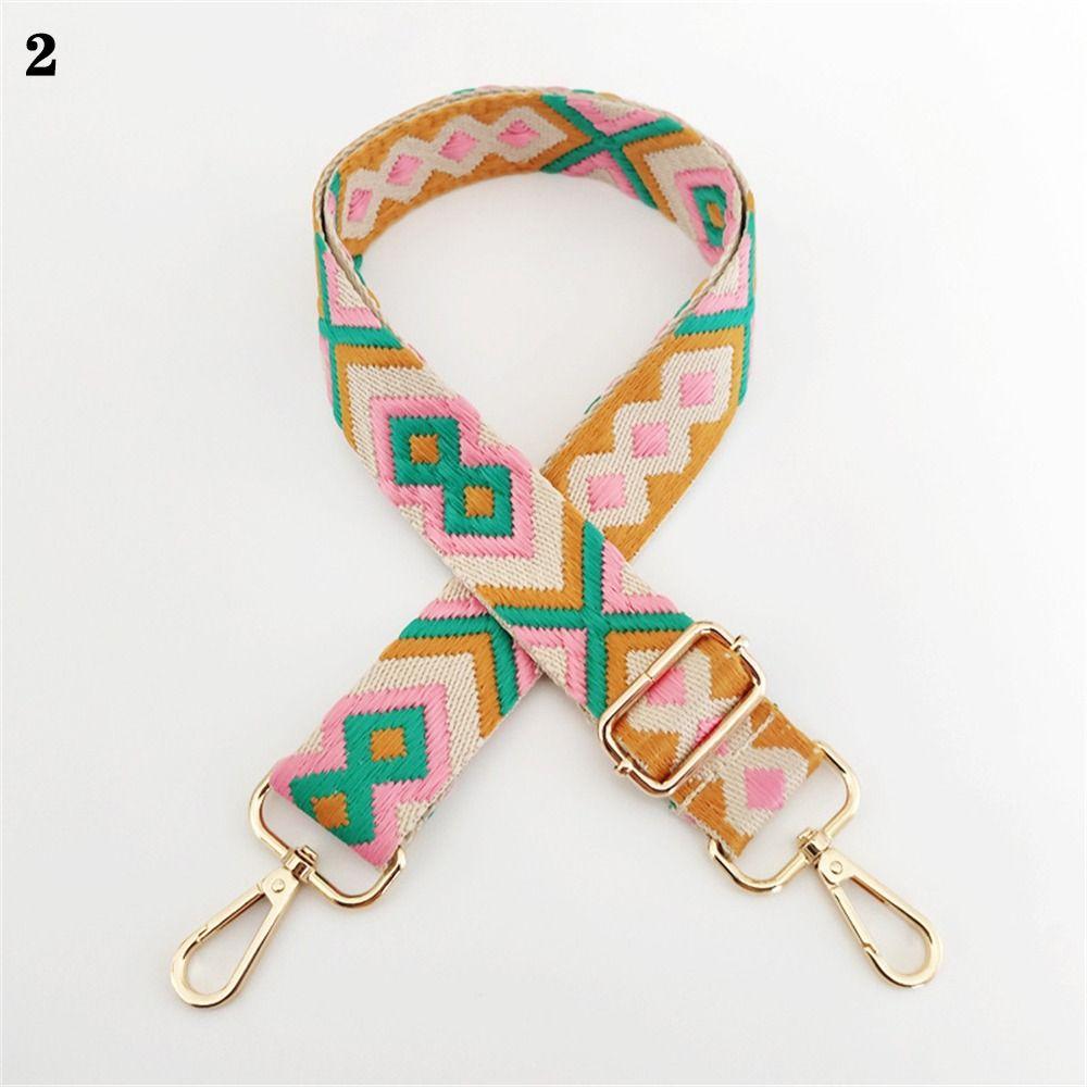 130cm Bag Accessories Wide Adjustable Bag Belt Strap for Handbags Jacquard Bag Strap Extender
