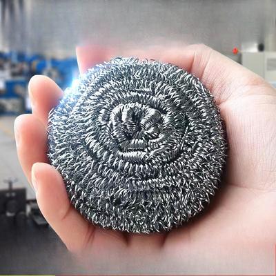 Недерьмовая шайба из стальной ваты Щетка для чистки из нержавеющей стали для мытья посуды Не повредит руки. Кисть для горшка Абсорбирующий чистящий шарик