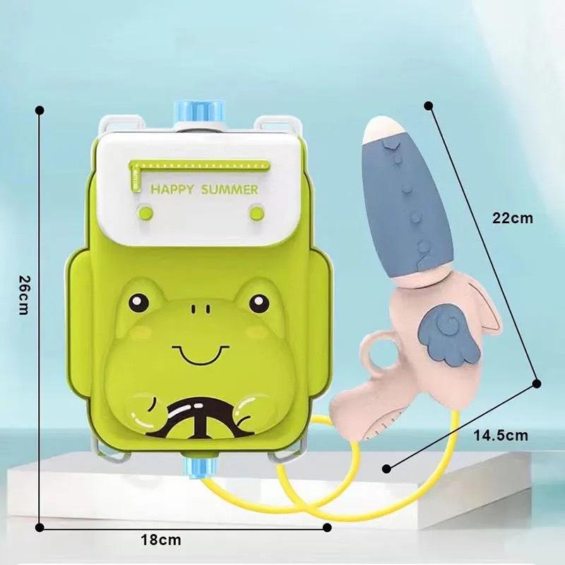 Children's Backpack Water Gun Toys 1PCS Pull-out Beach Water Play Bared Spray Gun Boys and Girls Splash Festival Summer Water Toys