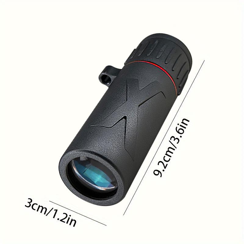 HD Monocular Telescope with Low-Light Night Vision for Mobile Photography