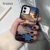 Krajews Camping Illustration soft Phone Case Cover For iPhone 17 Air 16 15 14 plus 12 13 pro max coque Fundas