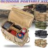 Сумка для хранения на открытом воздухе для кемпинга, большая вместительная сумка для инструментов для ногтей, органайзер для пикника