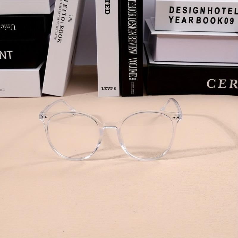 1 шт. Ретро очки с квадратной оправой во весь ободок - Легкие очки унисекс для мужчин и женщин, Модные очки, Подарок на День святого Валентина