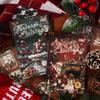 Yuezhen Creative Christmas Die-Cut Sticker Book for Journals and Kids