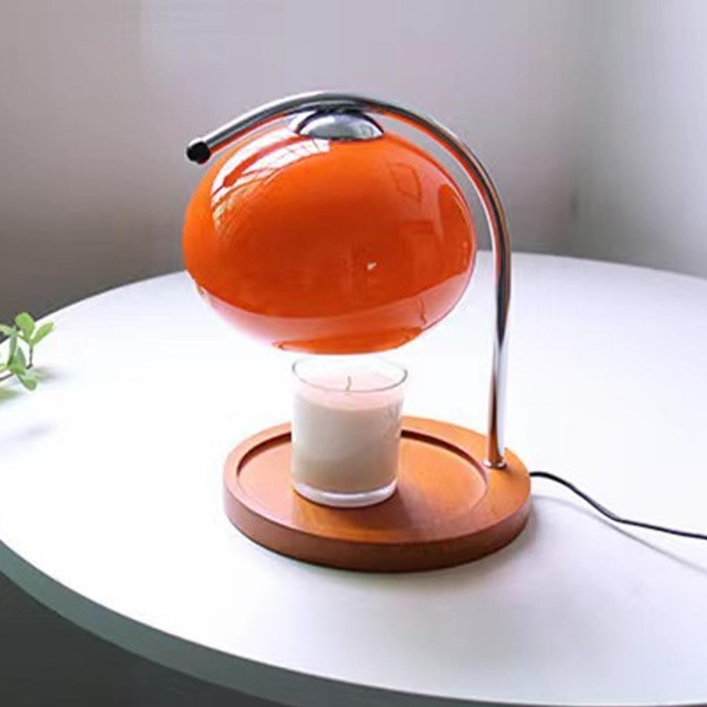 Лампа-подогреватель свечей с регулируемой яркостью, креативная безопасная электрическая восковая лампа с диммером для спальни