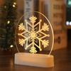 Christmas Night Light Holiday Arrangement Christmas Decoration 3D Lamp Room Table Lamp Led Decoration Light