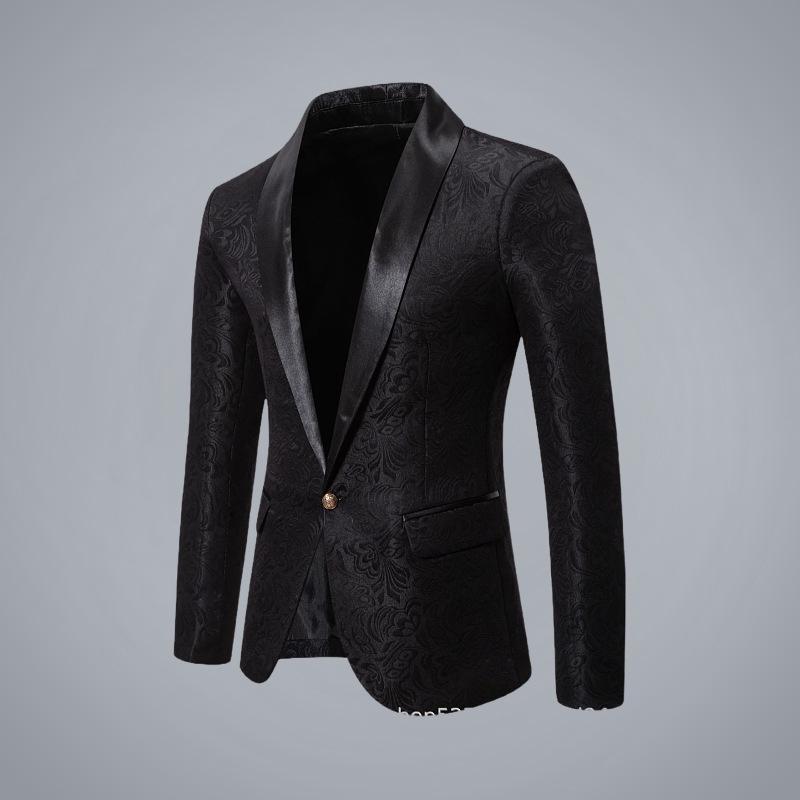 Европейские мужские повседневные и деловые костюмы: Варианты шафера и ведущего из жаккарда.