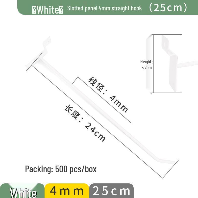 Перфорированные алюминиевые крючки для дисплеев магазинов мобильных телефонов