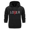 Горячая толстовка с капюшоном «Loser Lover» унисекс для женщин Sudadera Hombre хип-хоп толстовка «pennywise» Kpop унисекс Повседневная уличная одежда толстовка в стиле Харадзюку