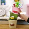 Yousheng Cartoon Pen Holder Large Capacity Storage Bucket for Pens Pencils Markers Crayons Desktop Storage Box Organizer for Home Office