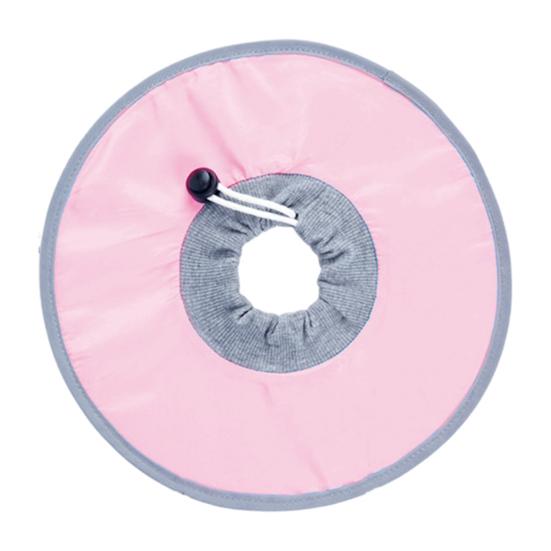 Мягкий конический ошейник для кошек, регулируемый восстановительный конус для маленьких и больших кошек после операции, чтобы остановить лизание и царапание, водонепроницаемый защитный электронный ошейник