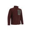 Color Block Zip Neck Training Jacket Men Jackets Red 1371586-690