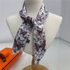 Floral Scarf Breathable Neckerchief Fashion Foulard  Girl