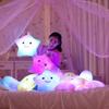 Yousheng Twinkle Star Pillow Stuffed Star LED Light Up Cushion Glowing Star Throw Pillow Night Light Kids Sensory Plush Toy for Children
