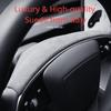 Для Tesla Model 3 Highland 2024 Защитная крышка рулевой панели Модифицированные аксессуары Отделка Декоративная наклейка Защитная наклейка