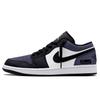 Jordan Air Jordan 1 Low top Vintage Basketball Shoes Men's Purple Black 553558-040(Team1919--)