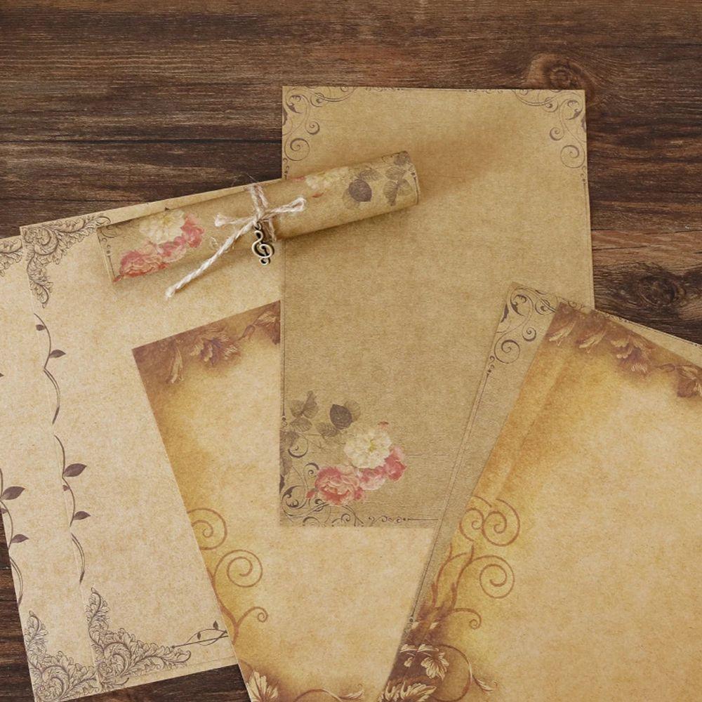 Day Letter Paper Craft Paper Kraft Paper Envelope Letter Pad Writing Paper Retro Vintage