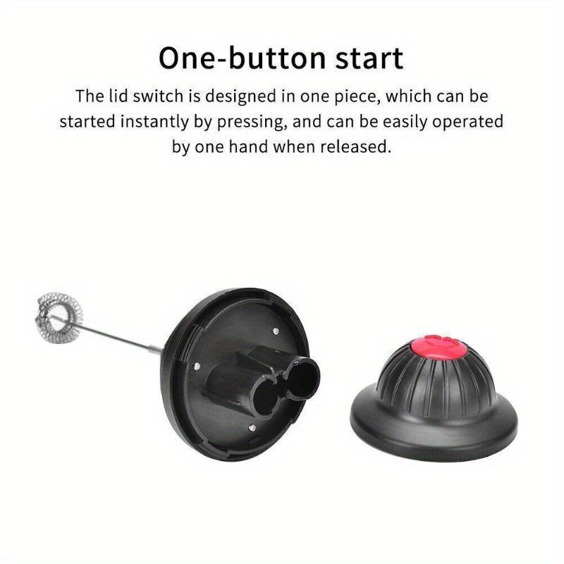 1 шт., автоматический вспениватель молока, грелка для горячего и холодного кофе, венчик, электрический миксер, чашка-кувшин