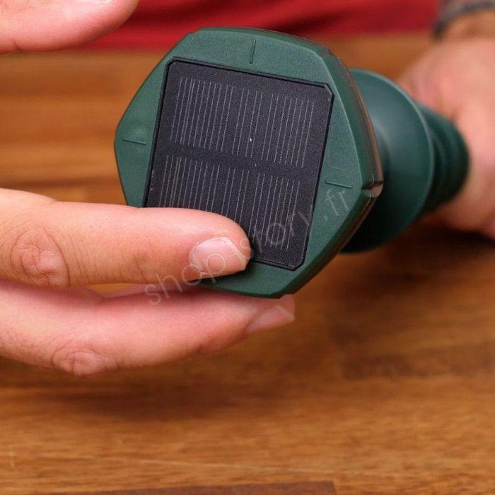 Солнечный Водонепроницаемый Отпугиватель Кротов с Вибрациями и Переменными Частотами для Сада