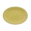 Столовая посуда East Oval Plate Dot Oval Plate 24 см фарфор матовый желтый
